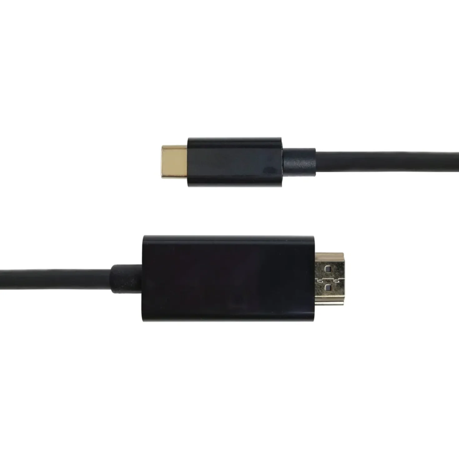 USB-C till HDMI-kabel Deltaco 4K 60Hz, 1m, svart