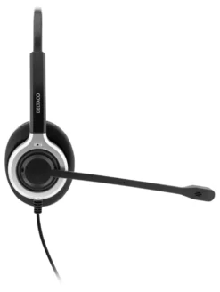 USB-headset Deltaco Office Stereo, brusreducerande mikrofon, Teams-kompatibel