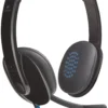 USB-headset Logitech H540, brusreducerande mikrofon, svart