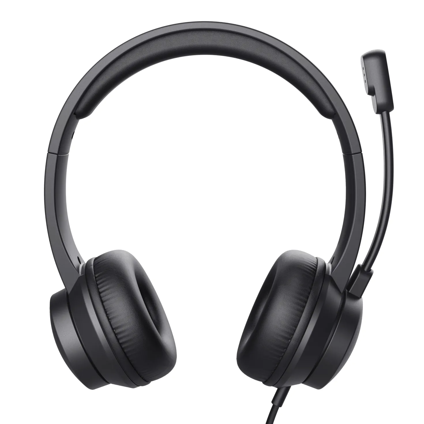 USB-headset Trust HS-201, on-ear, flip-to-mute