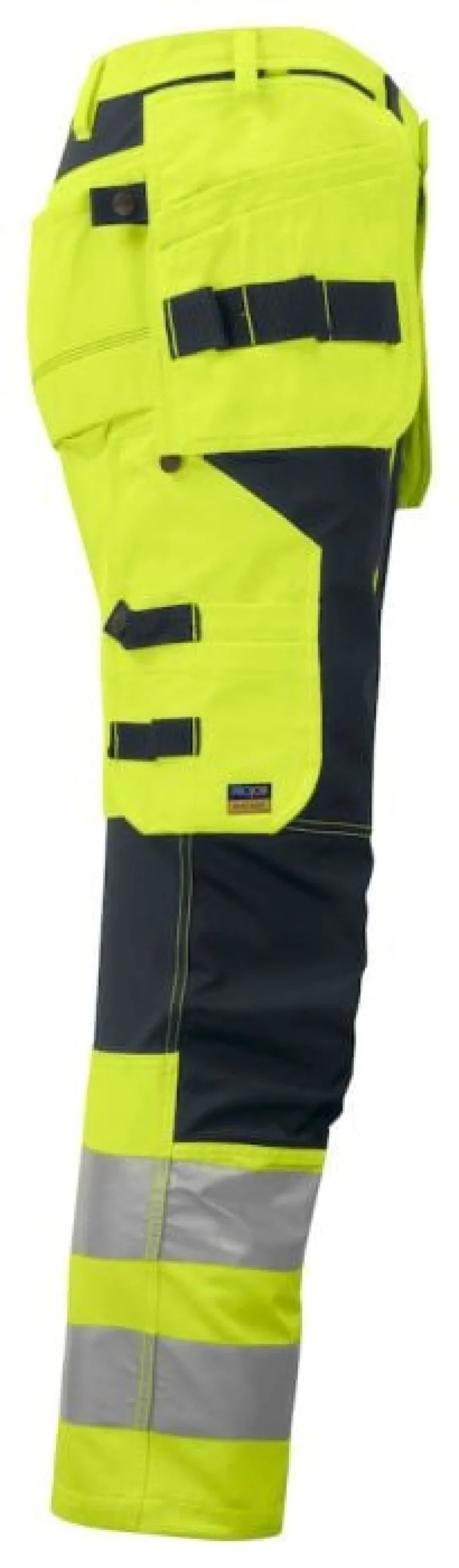 Varselbyxa Projob 6513 Hantverksmodell, gul/svart, Cordura®-förstärkt