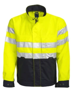 Varseljacka Projob Prio Fodrad Klass 3, gul/svart, 4XL