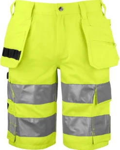 Varselshorts Projob PRIO 6535 EN ISO 20471 klass 2/1, gul