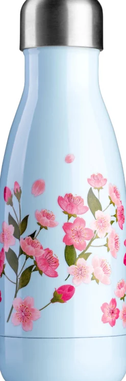 Vattenflaska JobOut Floral Dubbelisolerad, rostfritt stål, 28 cl