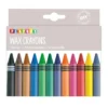 Vaxkrita Playbox tjock, 12-pack, blandade basfärger
