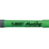 Överstrykningspenna Bic Highlighter Grip, grön, mejselspets