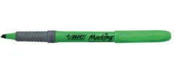 Överstrykningspenna Bic Highlighter Grip, grön, mejselspets
