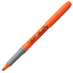 Överstrykningspenna Bic Highlighter Grip, orange, mejselspets 1,3-2,2 mm