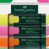 Överstrykningspenna Faber-Castell 1548, 4-set blandade färger