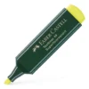 Överstrykningspenna Faber-Castell 1548, gul, kilspets 1-5 mm