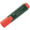 Överstrykningspenna Faber-Castell 1548, orange, vinklad spets