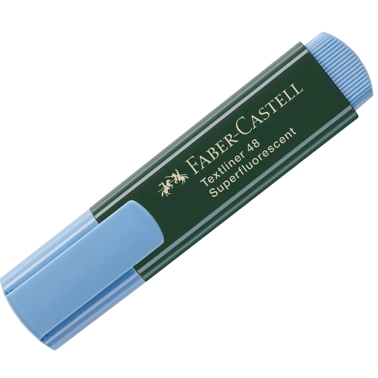 Överstrykningspenna Faber-Castell 1548, blå, 1-5 mm