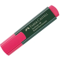 Överstrykningspenna Faber-Castell 1548, röd, snedspets