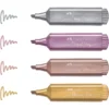 Överstrykningspenna Faber-Castell Metallic, vattenbaserat bläck