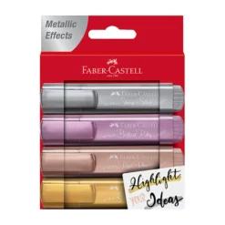 Överstrykningspenna Faber-Castell Metallic, vattenbaserat bläck
