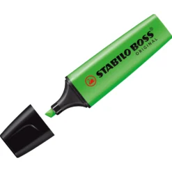 Överstrykningspenna Stabilo Boss, grön, mejselspets 2-5 mm
