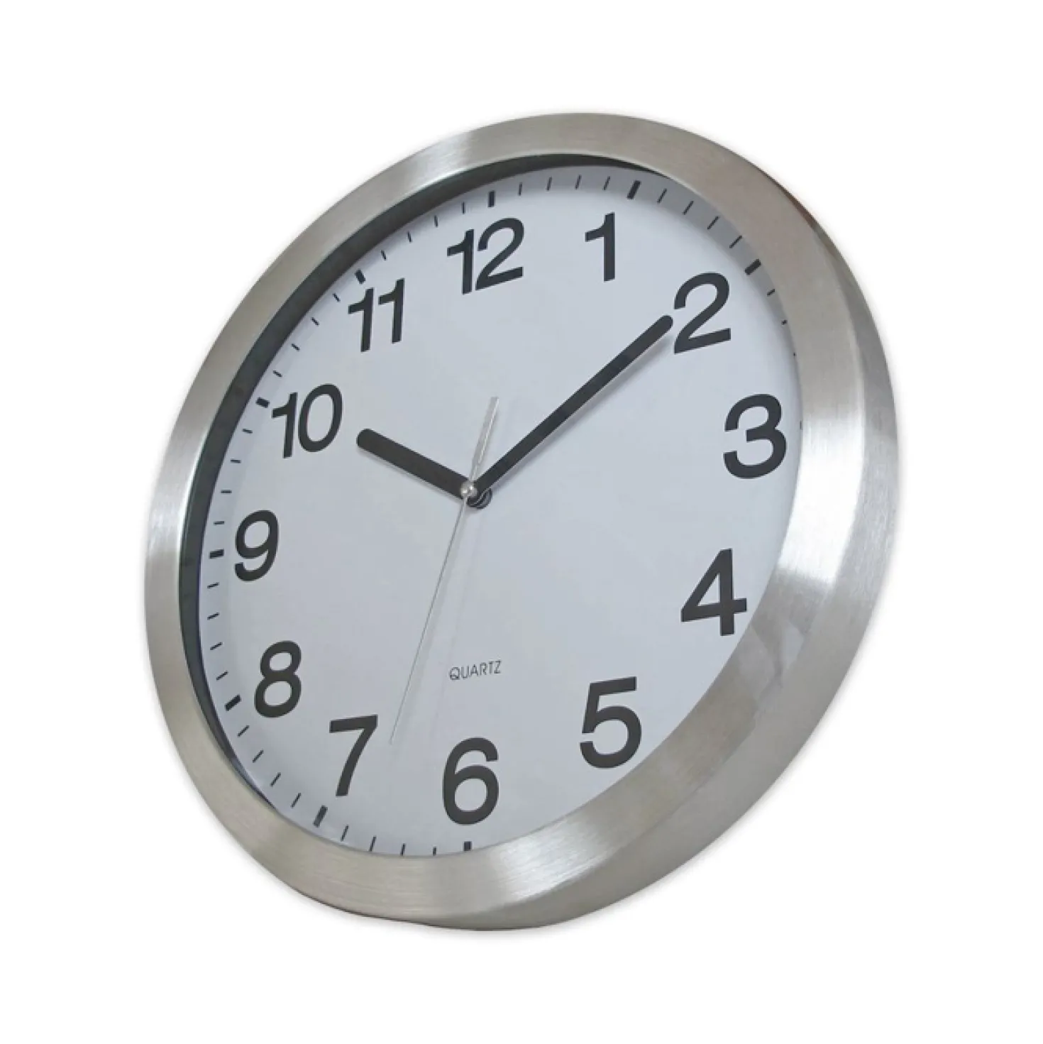 Väggklocka Tiq Alu Analog, aluminium, Ø 30 cm