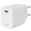 Väggladdare Deltaco USB-C Samsung Superfast Charging, vit