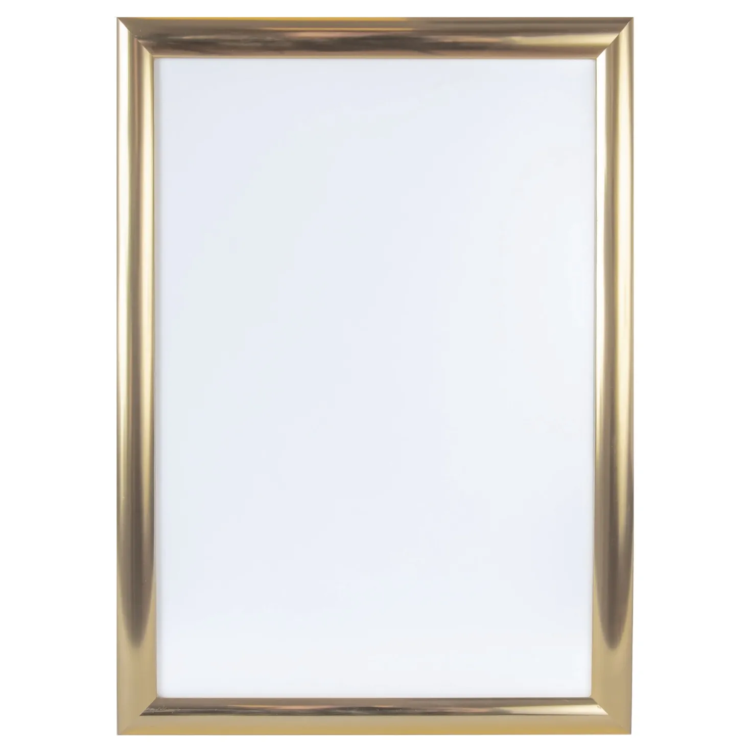 Väggram Snäppram A3, guld, anodiserad aluminium
