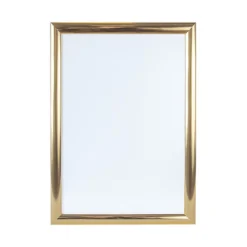 Väggram Snäppram A3, guld, anodiserad aluminium