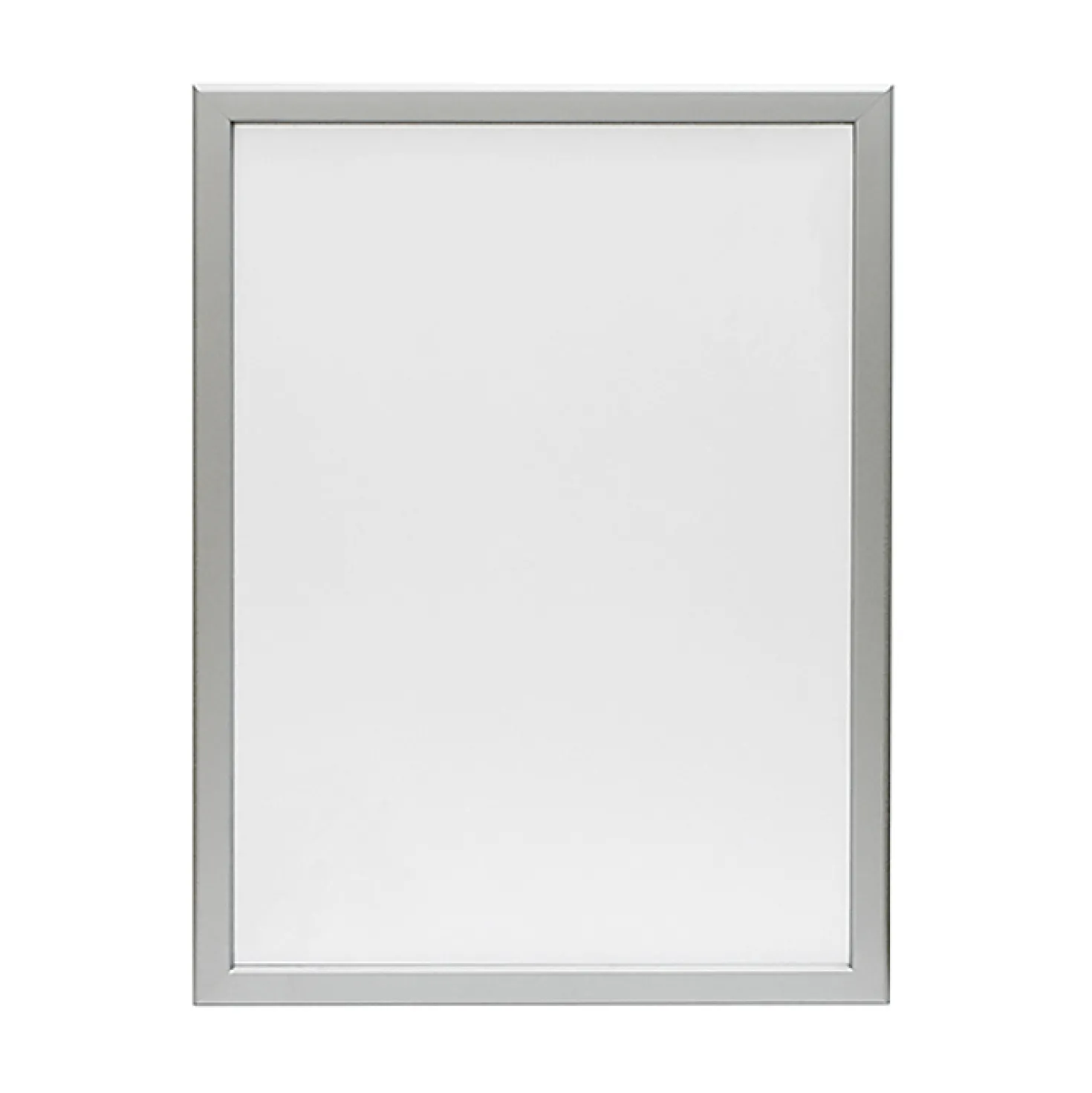 Väggram Snäppram Aluminium, 50x70 cm, 32 mm profil, silver