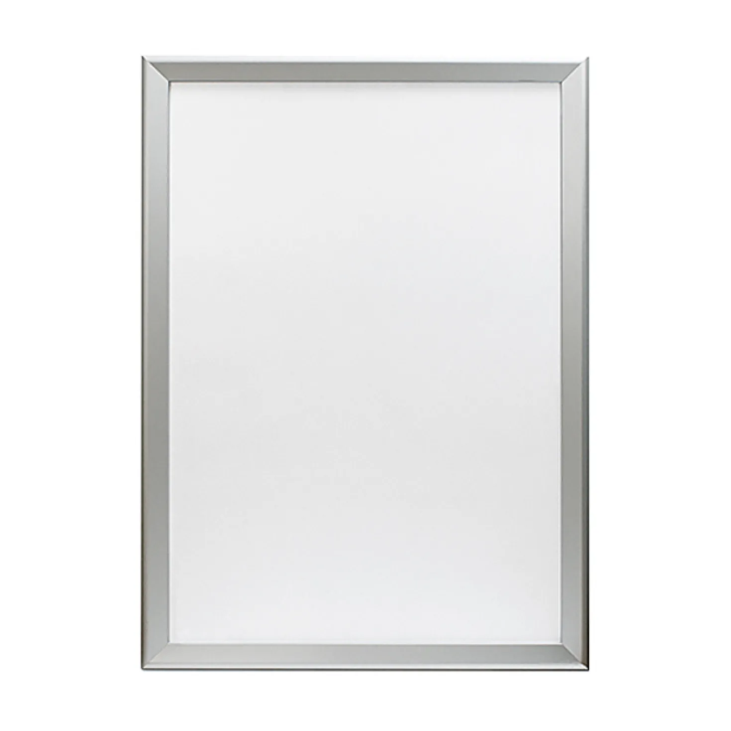 Väggram Snäppram Aluminium 70x100 cm, 45 mm profil, silver