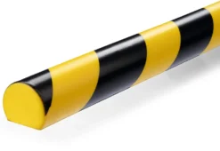 Väggskydd Durable S32R, självhäftande, svart/gul