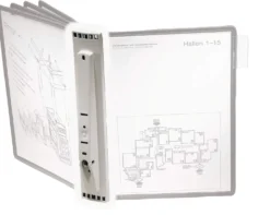 Väggställ Durable SHERPA WALL MODULE 5, för 5 A4-paneler