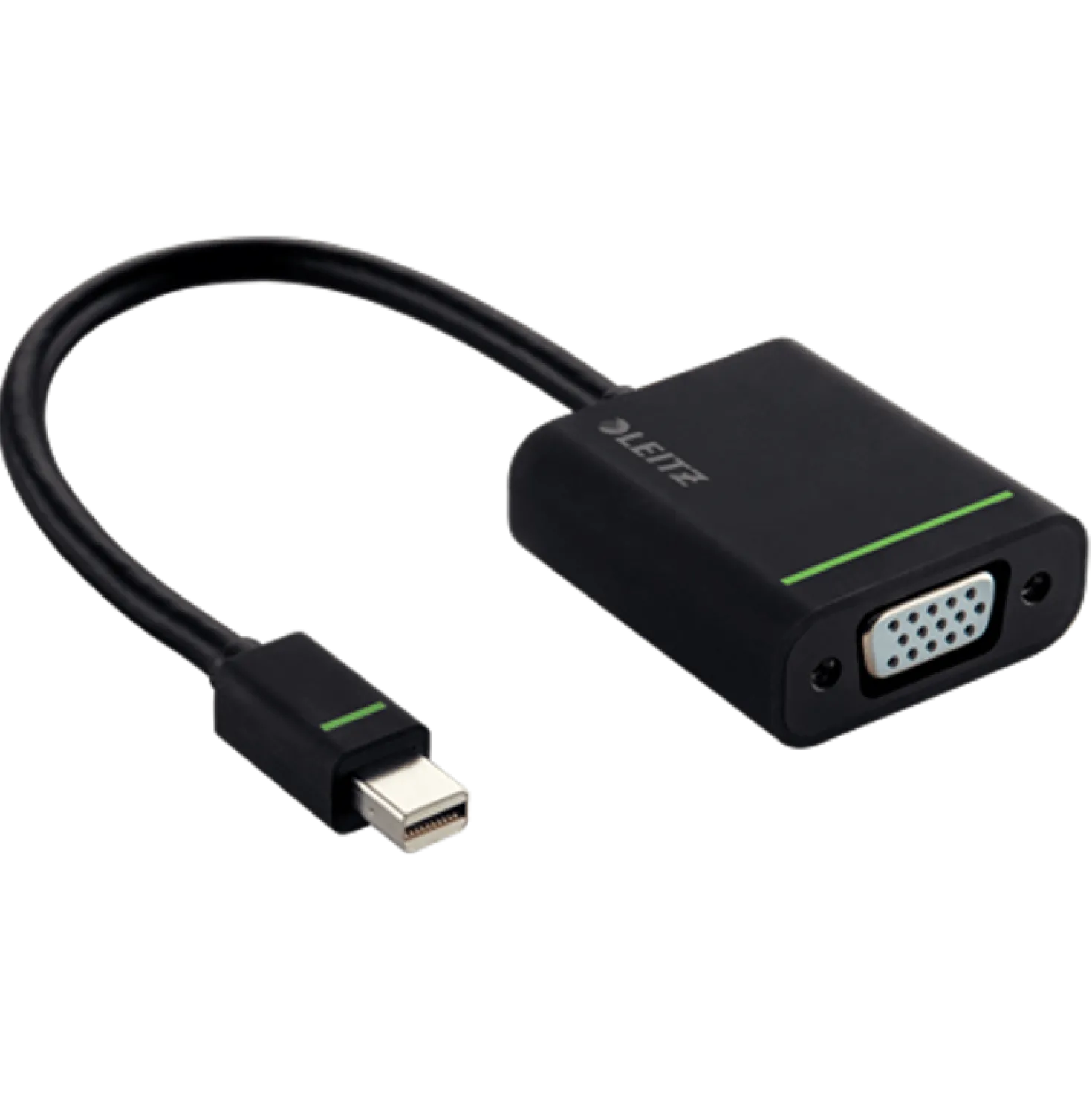 Videoadapter Leitz Mini DisplayPort till VGA, svart, 1080p