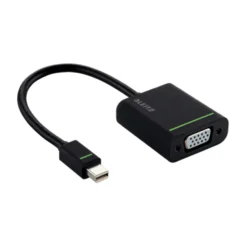 Videoadapter Leitz Mini DisplayPort till VGA, svart, 1080p