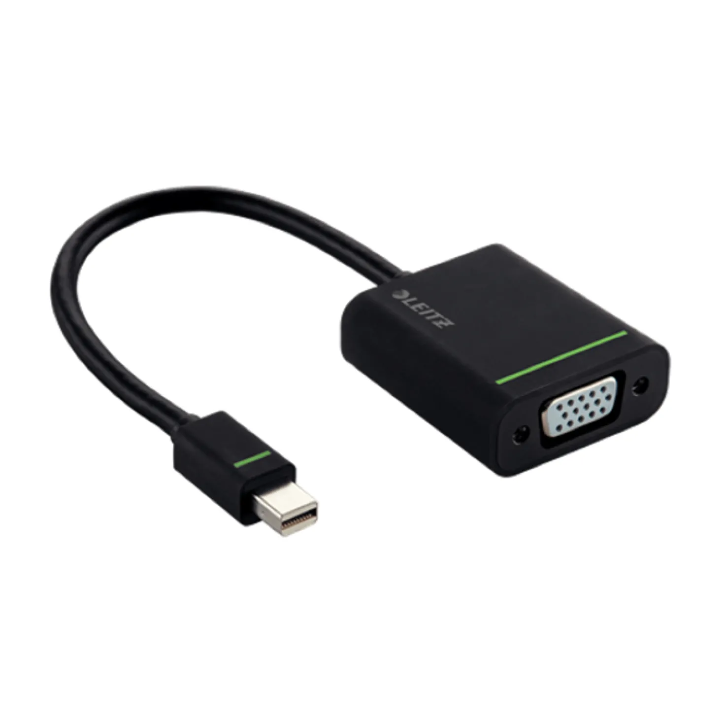 Videoadapter Leitz Mini DisplayPort till VGA, svart, 1080p