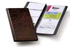 Visitkortsbok Durable VISIFIX 96, 12 fickor, 96 kort