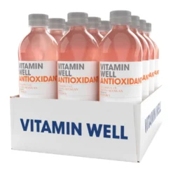 Vitamindryck Vitamin Well Antioxidant, persika, 500 ml