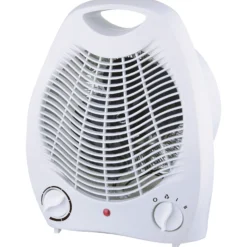 Värmefläkt Gelia 2000W, termostat, vit