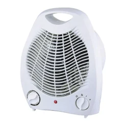 Värmefläkt Gelia 2000W, termostat, vit