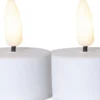 Värmeljus LED Star Trading Flamme 3D-flamma, timer, 2-pack