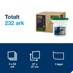 Våtdukar Tork Premium Ytrengöring Refill, 4x
