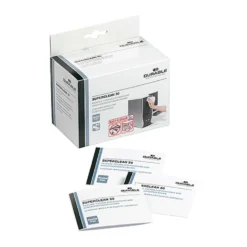 Våtduk Durable Superclean, antistatisk, luddfri, 50 st