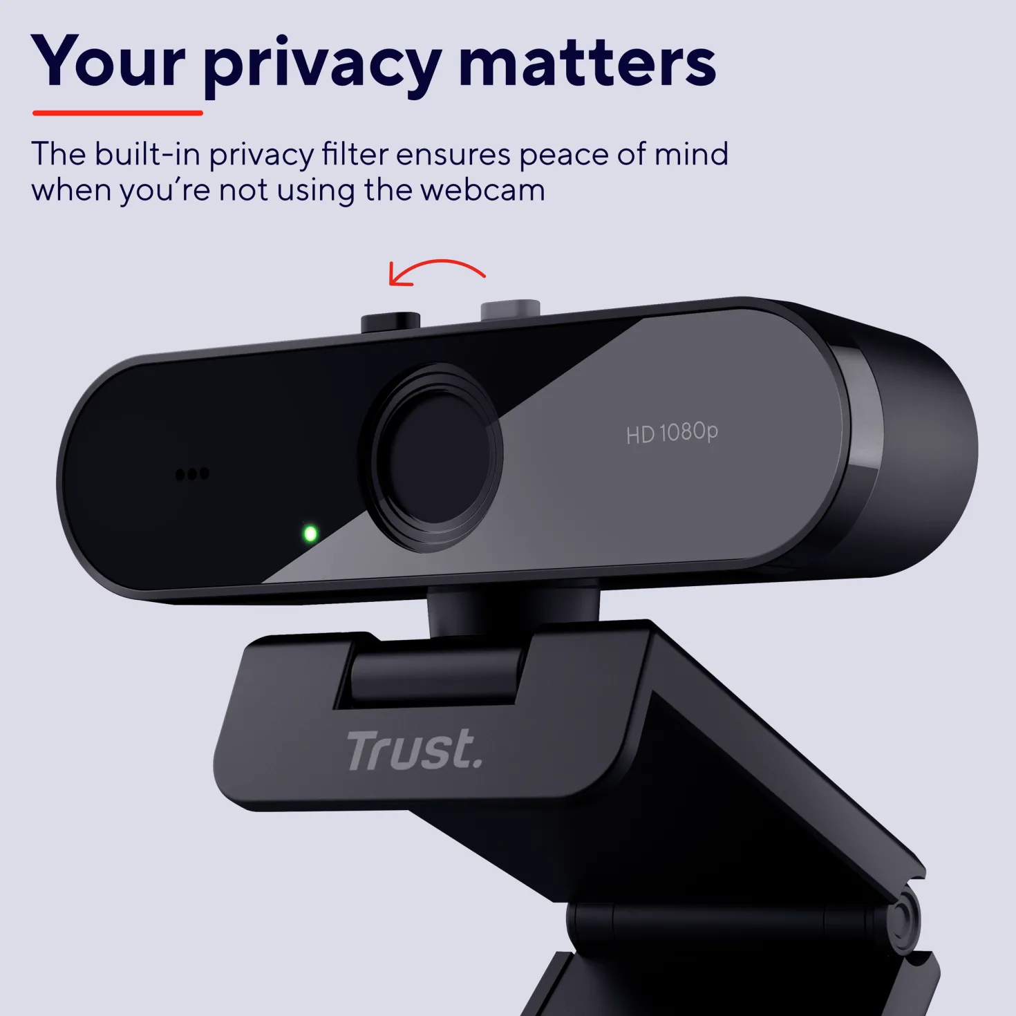 Webbkamera Trust TW-200 ECO Full HD, 1080p, autofokus, USB 2.0