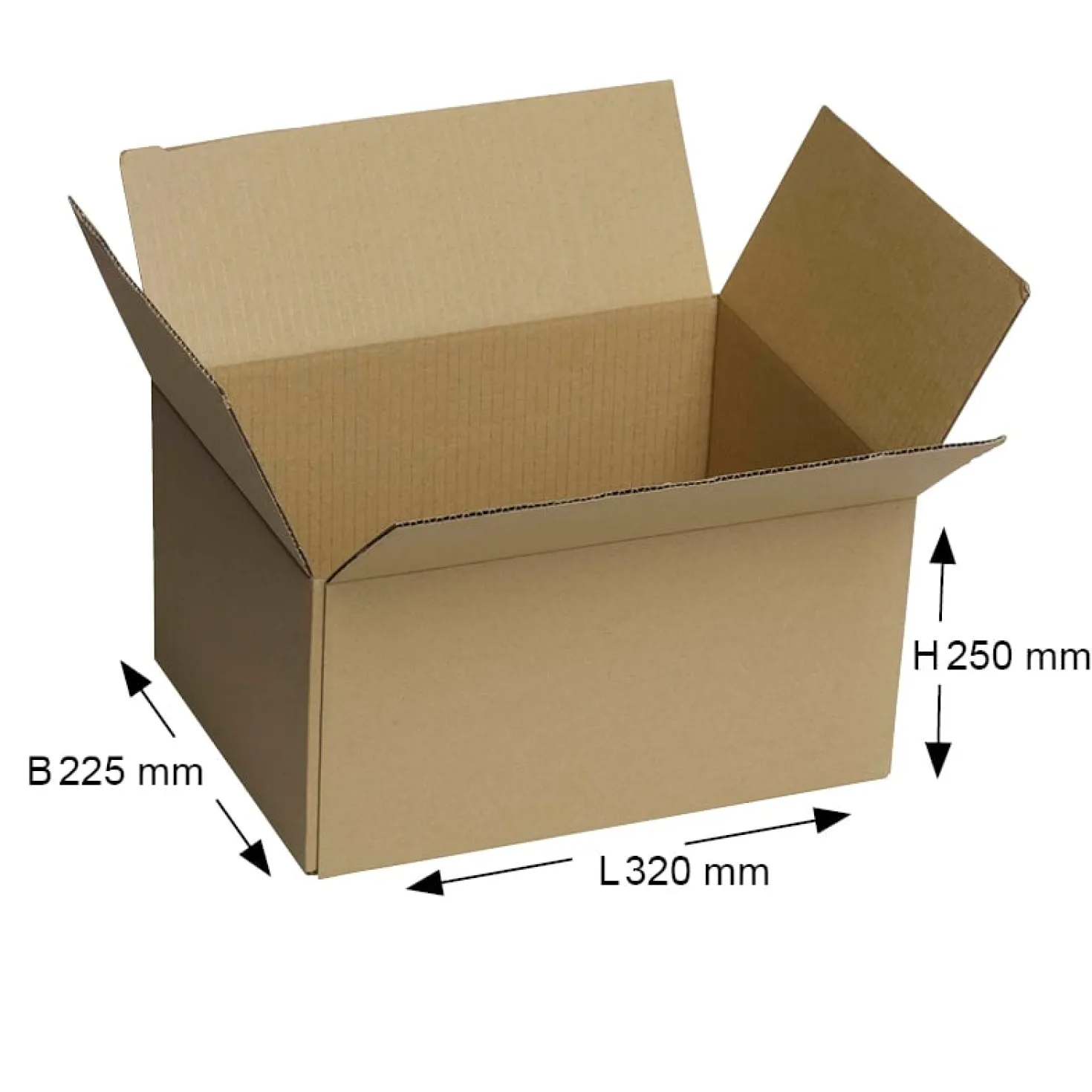 Wellåda 2-L 320x225x250 FSC