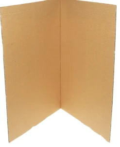 Wellpappark 1500x1100 mm, 4 mm, 3-lags, vikning i mitten