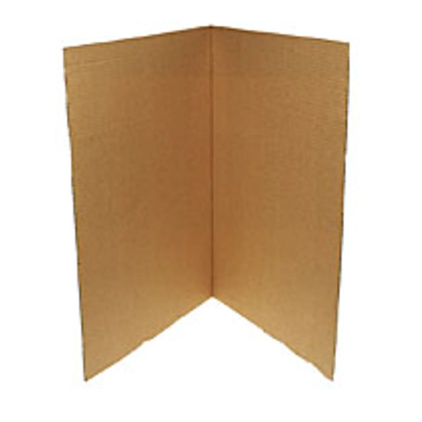 Wellpappark 1500x1100 mm, 4 mm, 3-lags, vikning i mitten