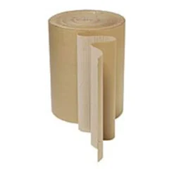 Wellpapp på rulle 140cm x 75m, brun, enkellager