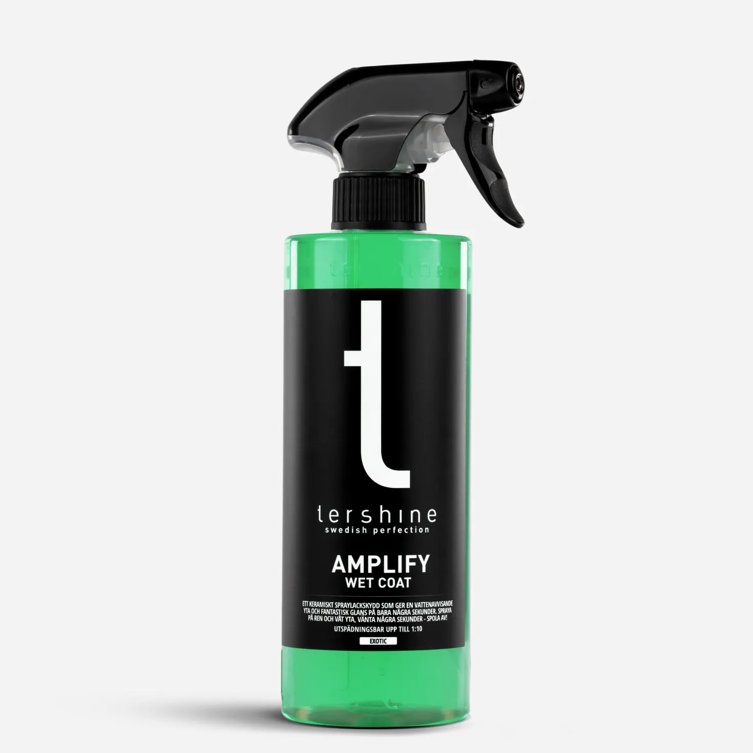 Wet Coat Tershine Amplify Lackskydd, spray, 500 ml