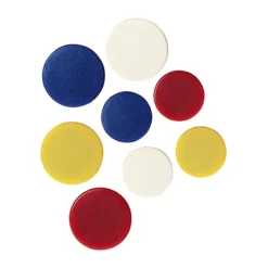 Whiteboardmagnet Actual 20 mm, gul, 6 st