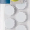 Whiteboardmagnet Actual 25 mm, vit, 10 st