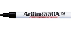 Whiteboardpenna Artline 550A, svart, rundspets 1,2 mm, påfyllningsbar