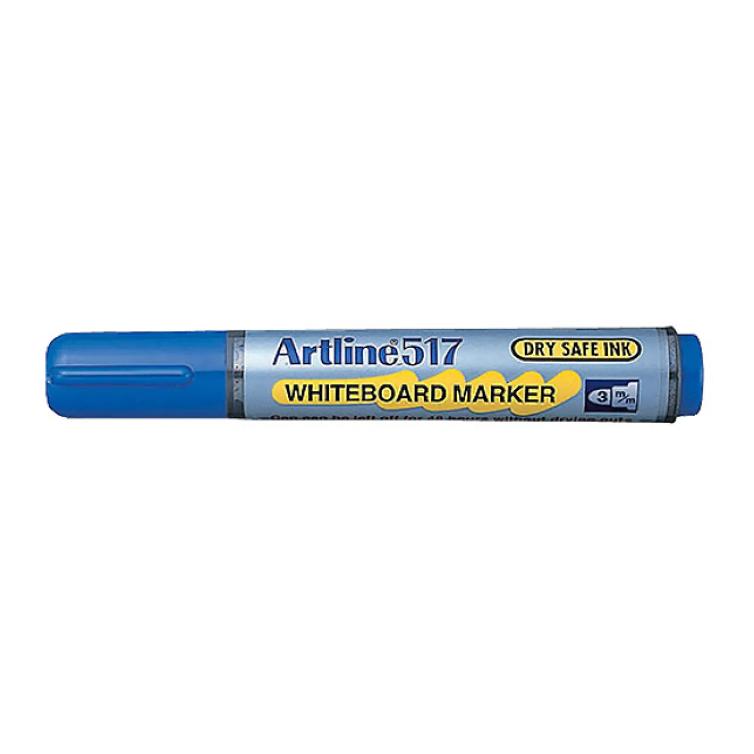 Whiteboardpenna Artline 517, blå, rund spets 3 mm