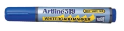 Whiteboardpenna Artline 519, skuren spets, blå, 2-5 mm