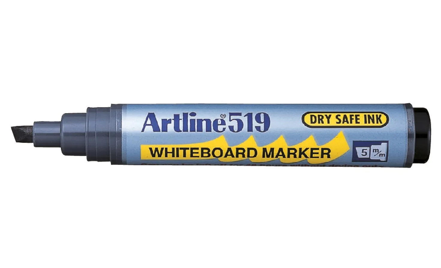 Whiteboardpenna Artline 519 Snedskuren, svart, 2-5 mm